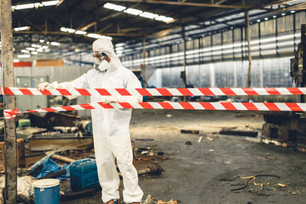 Professional Hoarding Cleanup technician working in Wellsville, UT